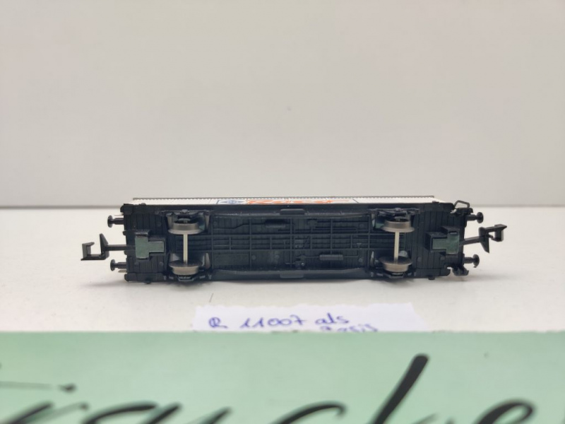 Roco N DC 11007 Schiebewandwagen "Bahnfahren Umwelt schützen" Habis / DB