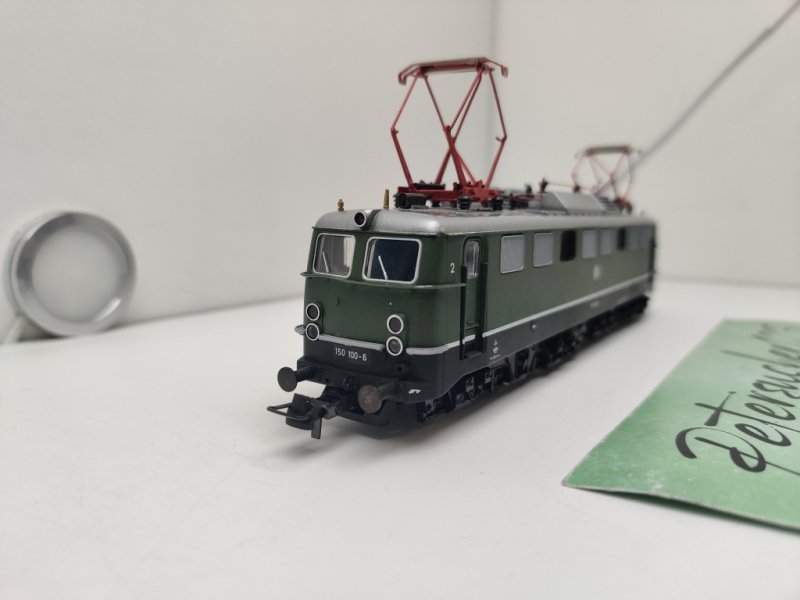 Roco H0 DC 04140A / BR150 100-6  Elektro-Lok / Grün / DB / Analog