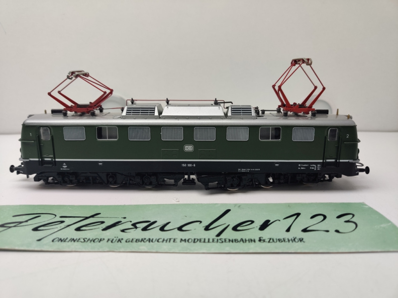 Roco H0 DC 04140A / BR150 100-6  Elektro-Lok / Grün / DB / Analog