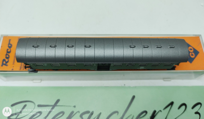 Roco N DC 24211 ex 2255S Eilzugwagen "Umbauwagen" 2.Kl. Byg514 / DB / ErsatzVP