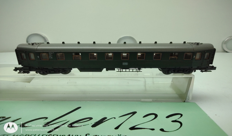 Roco N DC 2256S Schnellzugwagen 2.Kl. "Hecht" / B4üwe / DB / ErsatzVP