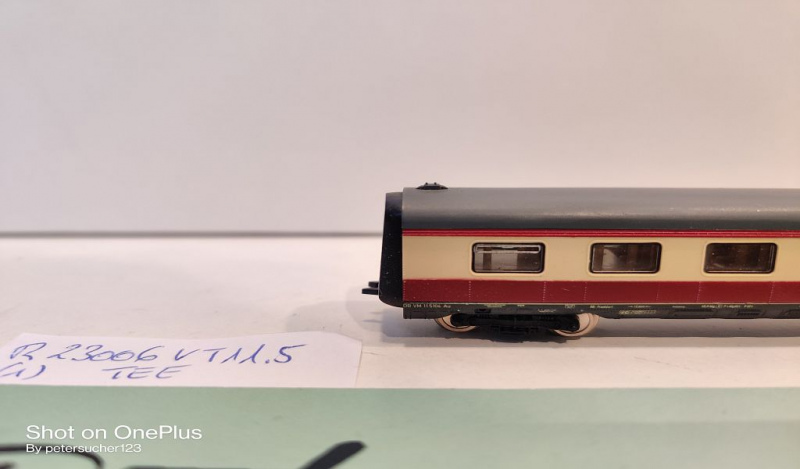 Roco N DC 23006 Abteilwagen "VM 11.5" / Licht / DB