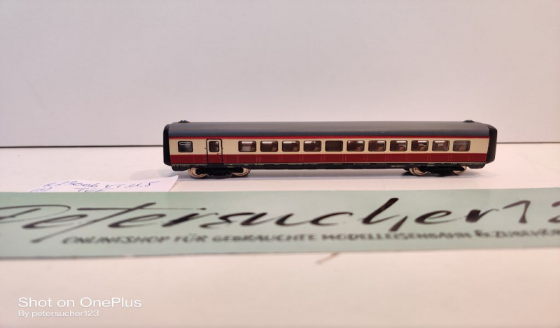 Roco N DC 23006 Großraumwagen "VM 11.5" / Licht / DB