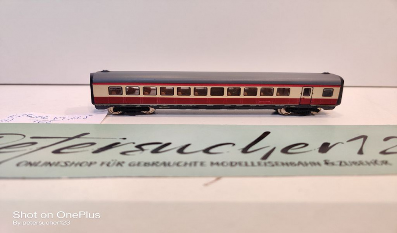 Roco N DC 23006 Großraumwagen "VM 11.5" / Licht / DB