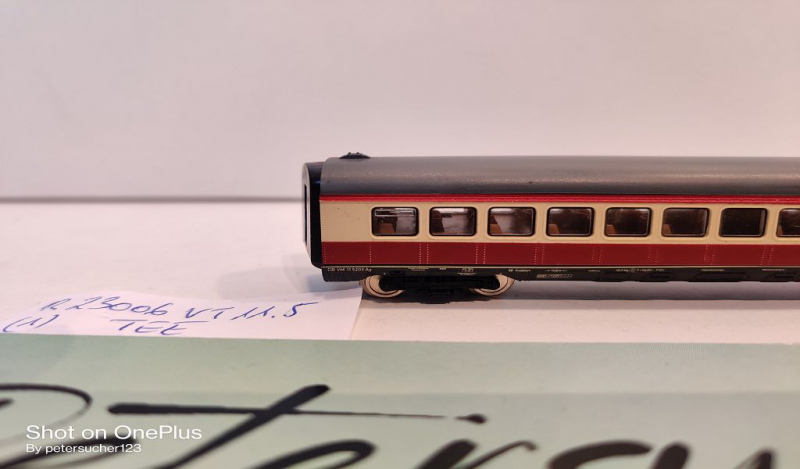Roco N DC 23006 Großraumwagen "VM 11.5" / Licht / DB