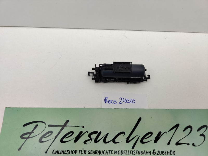 Roco N DC 24010-4 1x Kesselwagen "BASF" / Z / DB