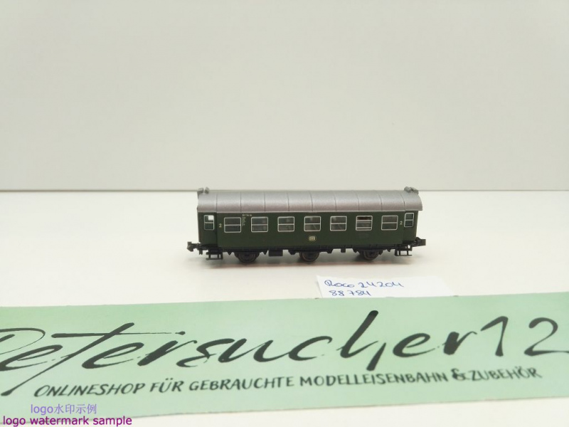 Roco N DC 24204 Personenwagen Umbauwagen 2.Kl / B3yge-54 / DB