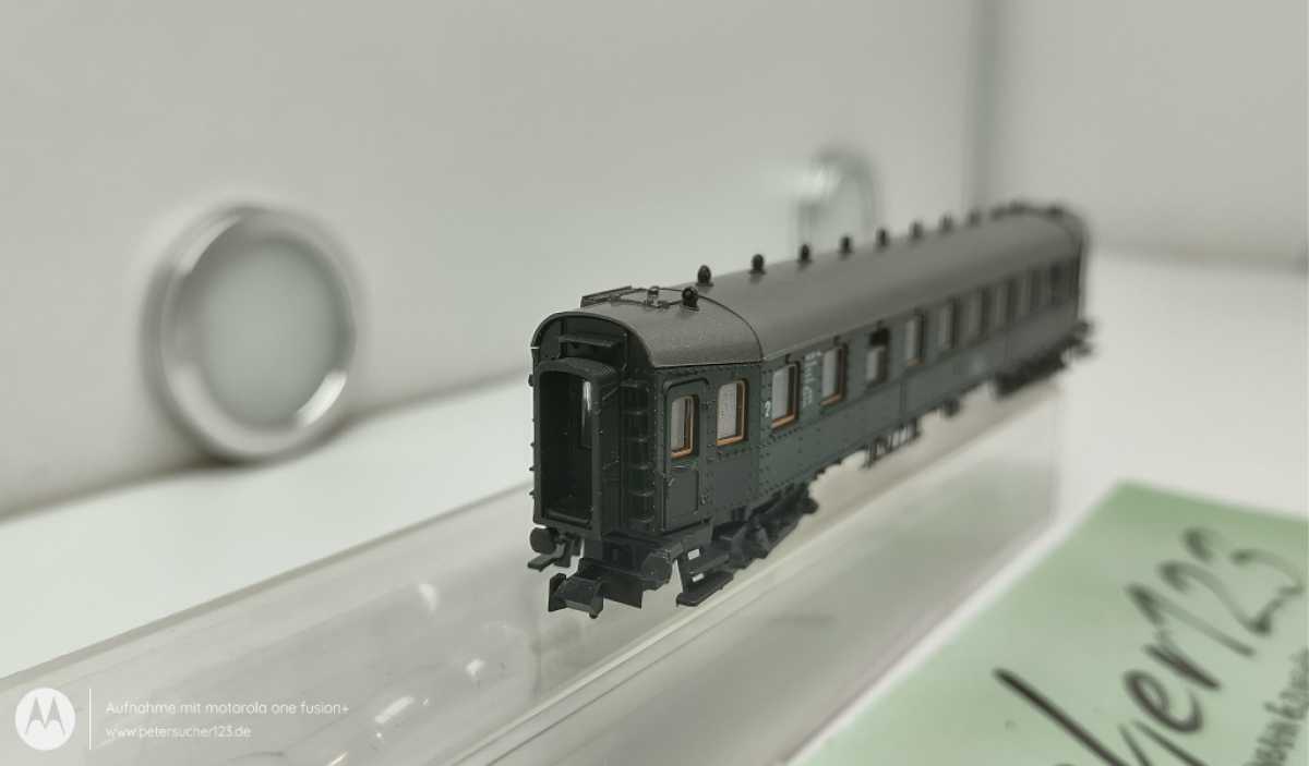 Roco N DC  24213  Schnellzugwagen / 2.Kl. / Hecht / Grün / DB / OVP
