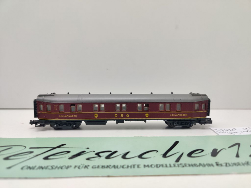 Roco N DC 24218 ex 2259S Schnellzug Schlafwagen 2.Kl "Hecht" / WL4ü(e) / DSG