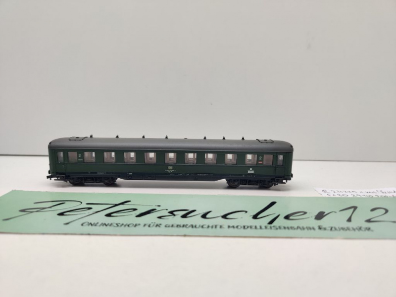 Roco N DC 24229 ex 2264A Schnellzugwagen 2.Kl "Schürzenwagen" / Büe336 / DB
