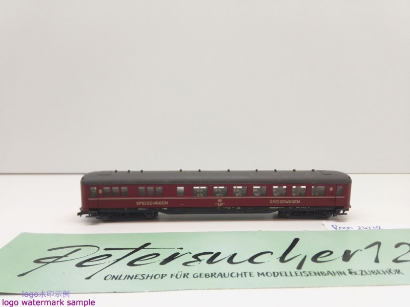 Roco N DC 24238 Schnellzug-Speisewagen 'Schürzenwagen' / WRüg152 / DSG
