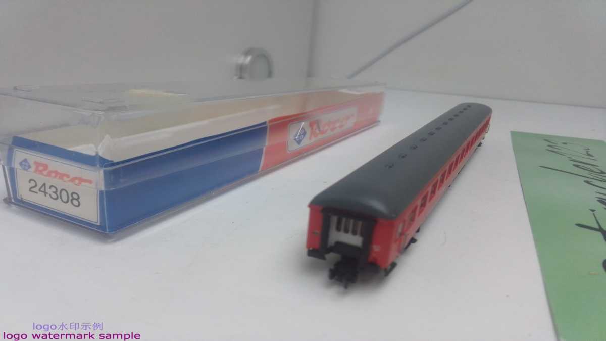 Roco DC N 24308 / Bahndienstwagen / Lü-Begleitwagen (Typ Dienst ümh 472) / Rot / OVP