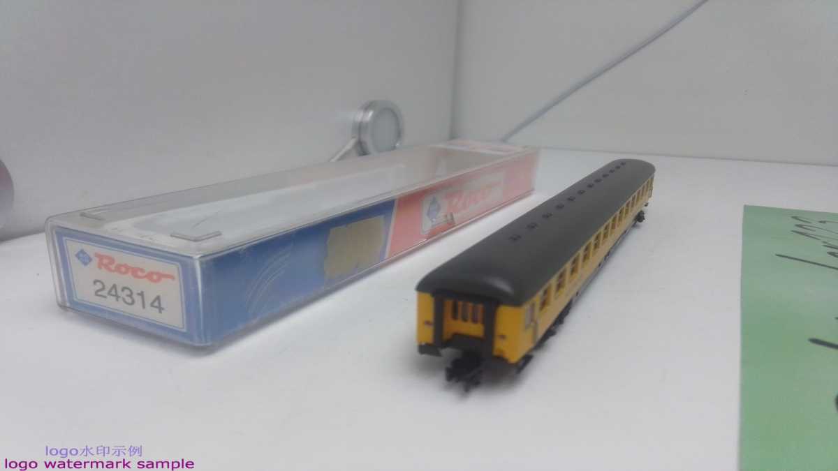 Roco DC N 24314 / Bahndienstwagen / Messwagen (Typ Dienstmh 327) / Gelb / OVP
