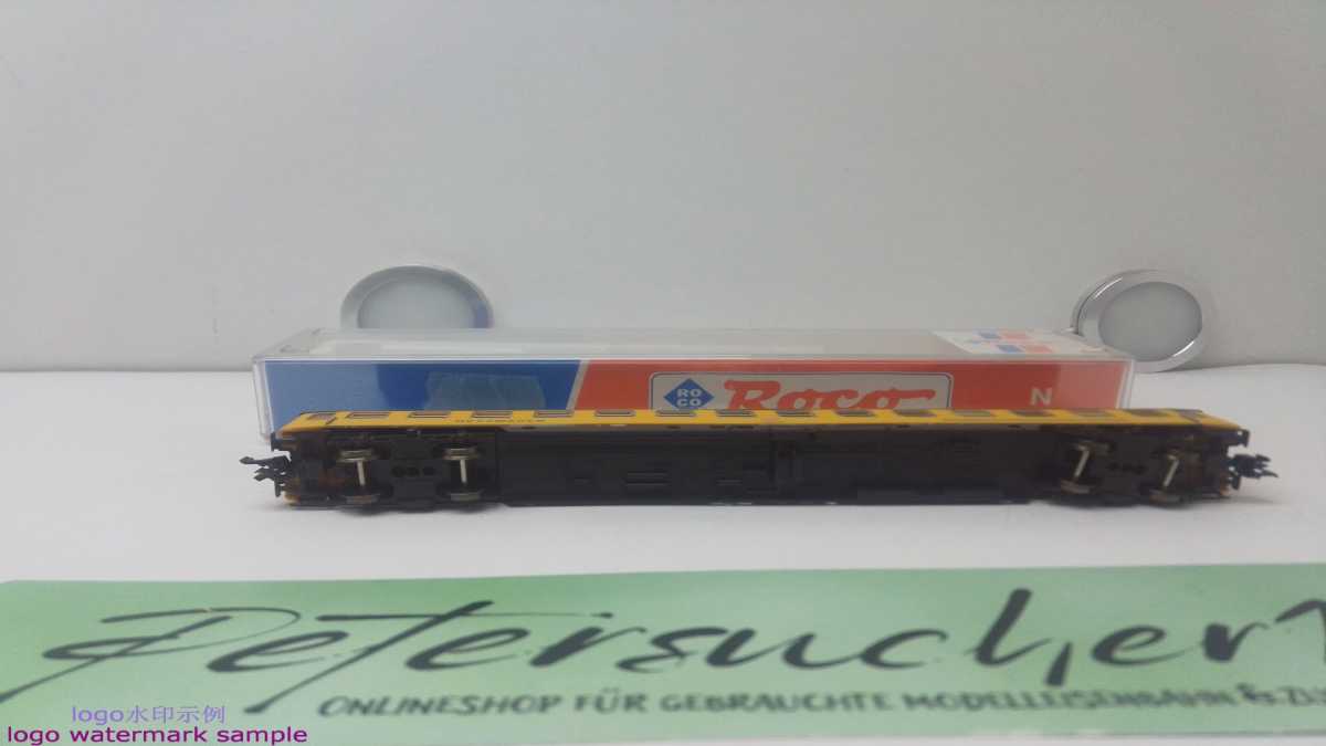 Roco DC N 24314 / Bahndienstwagen / Messwagen (Typ Dienstmh 327) / Gelb / OVP