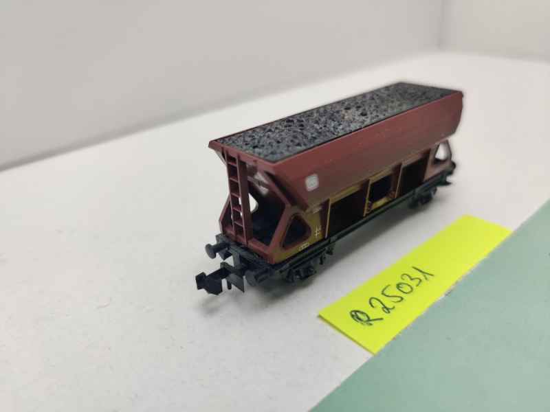 Roco N DC 25031 Selbstentladewagen Ladung Kohlen 704-6 Ed085 / DB
