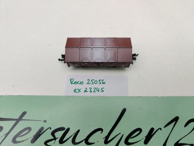 Roco N DC 25056 ex 2324S Klappdeckelwagen K25 / DB