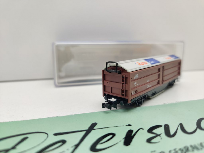 Roco N DC 25093 Hubschiebedachwagen Klmmgks "Roco Clean" / DB / OVP