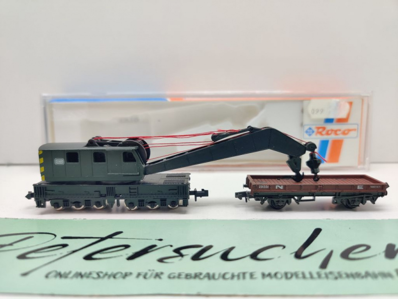 Roco N DC 25098 ex 2350A Kranwagen-Set Krupp-Ardenelt / DB / OVP