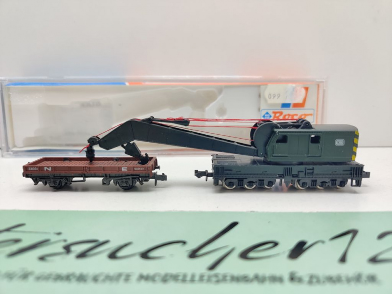 Roco N DC 25098 ex 2350A Kranwagen-Set Krupp-Ardenelt / DB / OVP