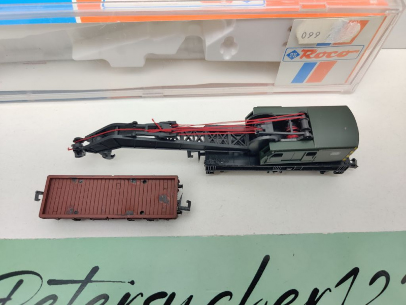 Roco N DC 25098 ex 2350A Kranwagen-Set Krupp-Ardenelt / DB / OVP