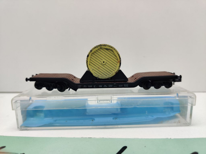 Roco N DC 25107 Schwerlastwagen Kabeltrommel / SSt / DB / ErsatzVP