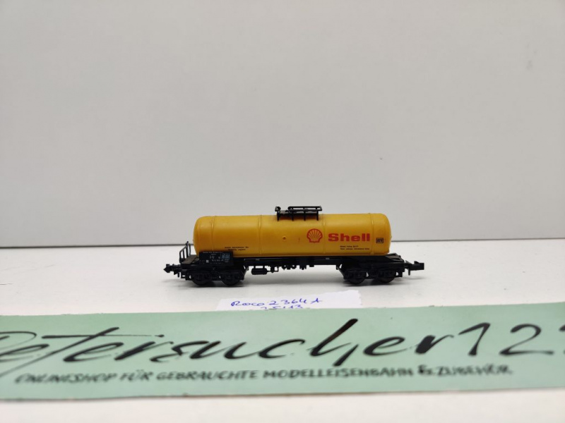 Roco N DC 25113 Drehgestell-Kesselwagen "Shell" / Za / DB