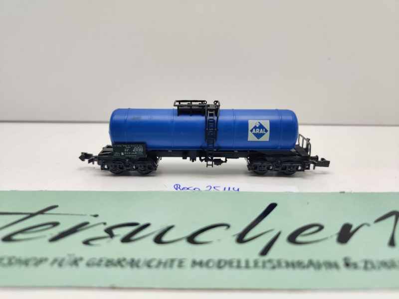 Roco N DC 25114 Drehgestell-Kesselwagen "Aral" / Za / DB
