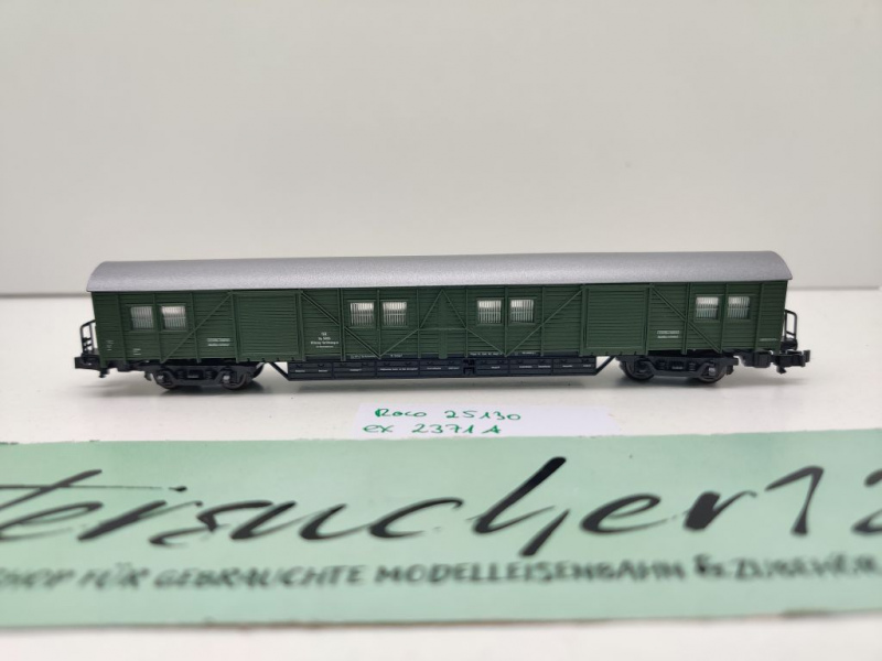 Roco N DC 25130 ex 2371A Hilfszug-Gerätewagen MD / DB