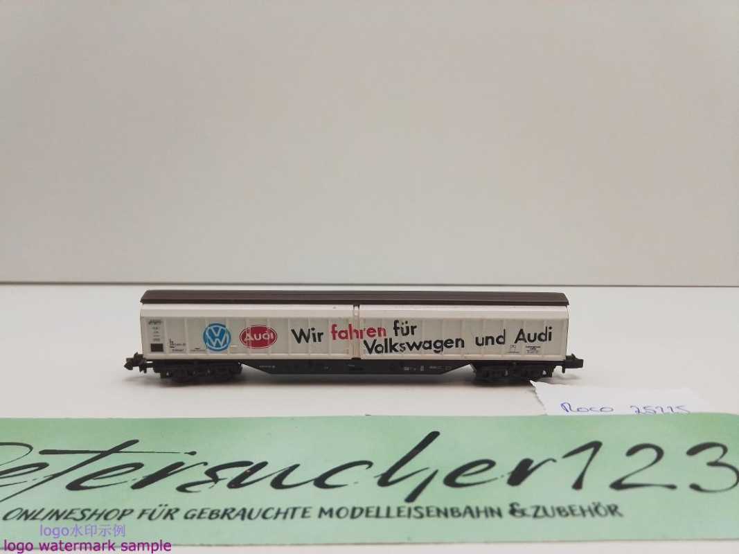 Roco N DC 25225 Schiebewandwagen "VW AUDI" / Habins 12 / DB  / OVP