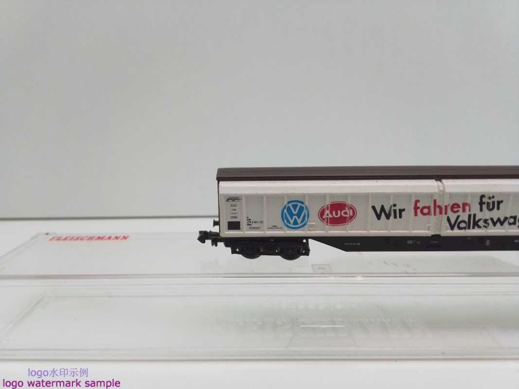 Roco N DC 25225 Schiebewandwagen "VW AUDI" / Habins 12 / DB  / OVP