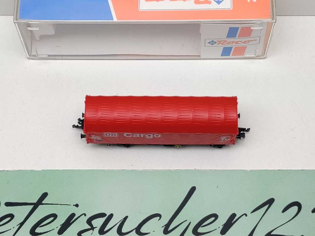 Roco N DC 25379 Schiebeplanenwagen "Cargo" Shimms-tu718 / DB / OVP