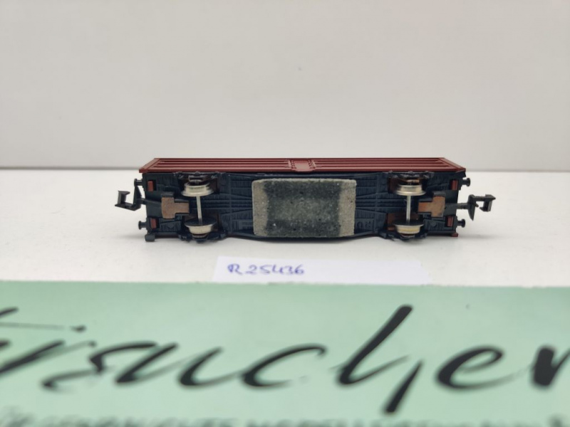 Roco N DC 25436 Schienenreinigungswagen ohne Aufschrift Tbis870 / DB