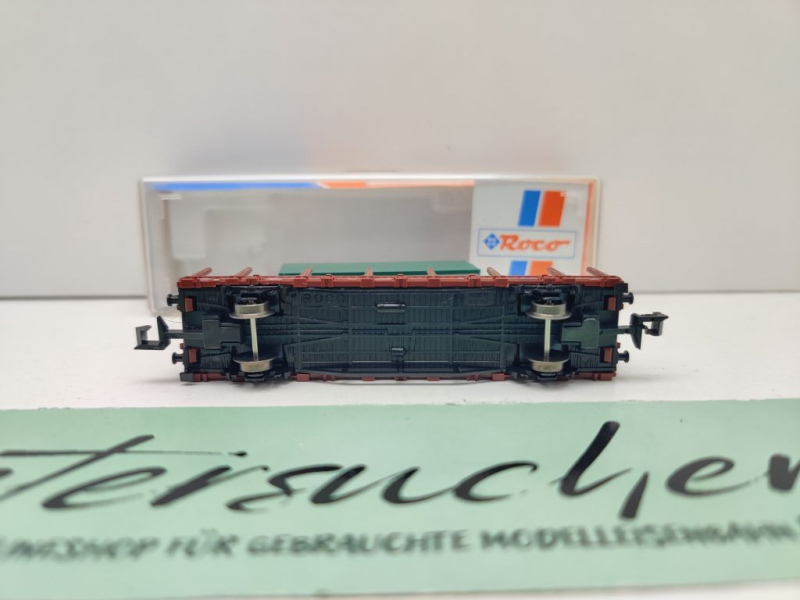 Roco N DC 25915 Rungenwagen mit Wechselpritsche "Becks Bier" Kbs442 / DB / OVP