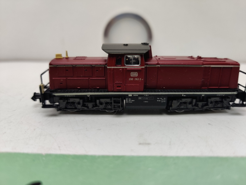 ROCO N DC 4154 / BR290 262-5 Diesellok DB / Rot / Analog