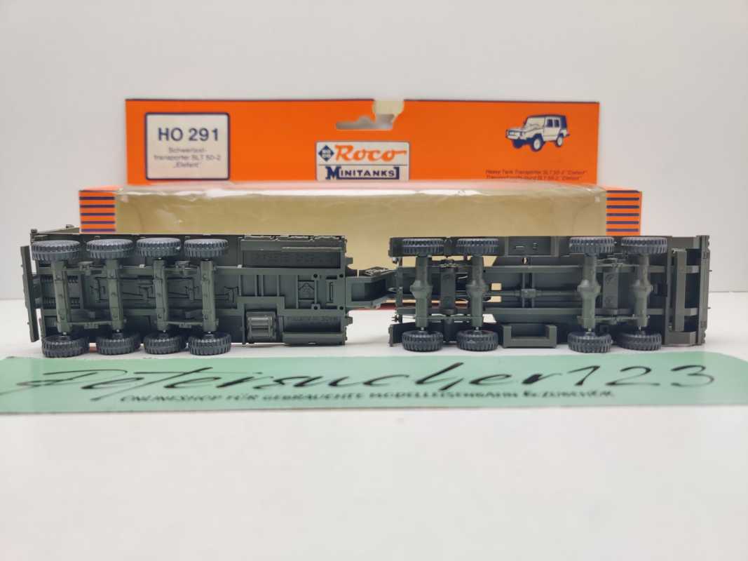 Roco Minitanks H0 291 Schwerlast-/Panzertransporter SLT 50-2 "Elefant" / 1:87 / OVP