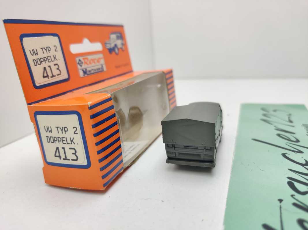 Roco Minitanks H0 413 VW Typ 2 Doppelkabine / 1:87 / OVP