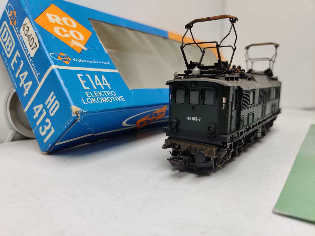 Roco H0 DC 4131 / Elektrolokomotive / E144 / DB / Analog / OVP