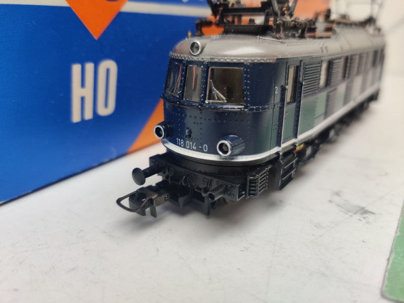 Roco H0 DC 4141 / BR118 Elektrolok / Blau / DB / Analog / OVP