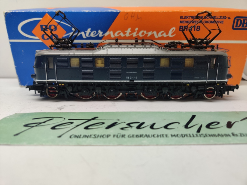 Roco H0 DC 4141 / BR118 Elektrolok / Blau / DB / Analog / OVP