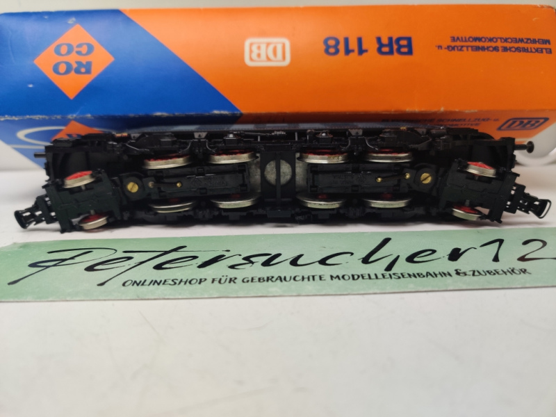 Roco H0 DC 4141 / BR118 Elektrolok / Blau / DB / Analog / OVP