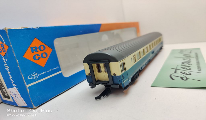 Roco H0 AC 4235A IC Großraumwagen / Bpmz 291 / NEM / DB / OVP
