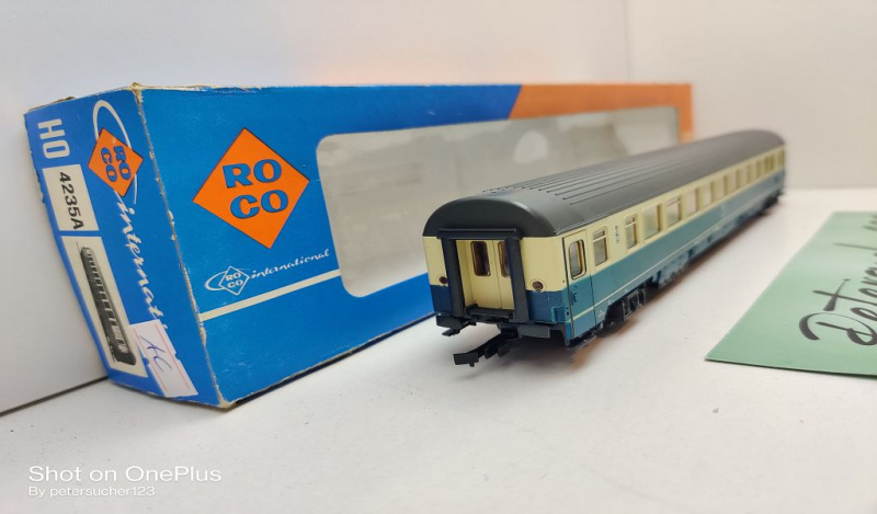 Roco H0 AC 4235A IC Großraumwagen / Bpmz 291 / NEM / DB / OVP