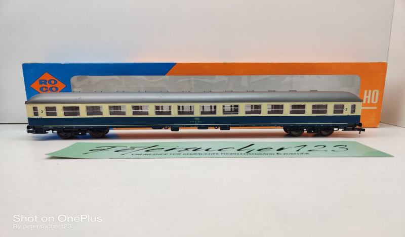 Roco H0 AC 4256S Schnellzugwagen 2.Kl / Büm 234 / NEM / DB / OVP