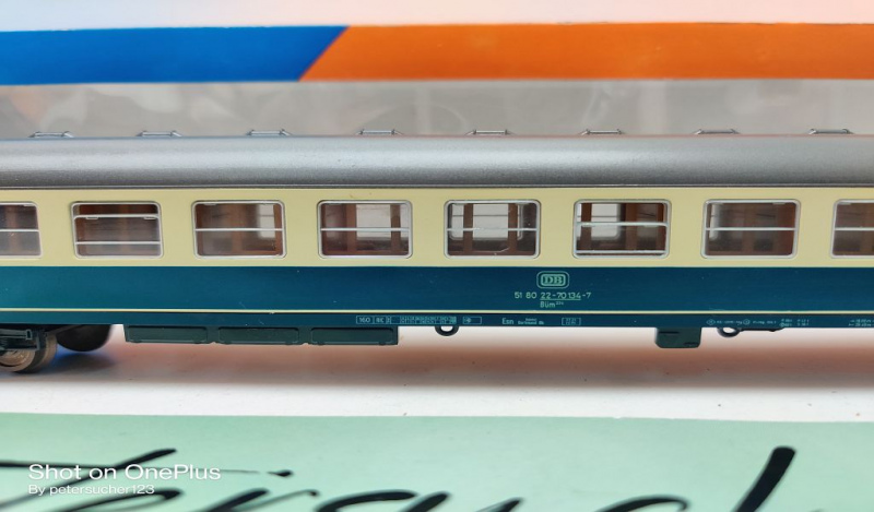 Roco H0 AC 4256S Schnellzugwagen 2.Kl / Büm 234 / NEM / DB / OVP