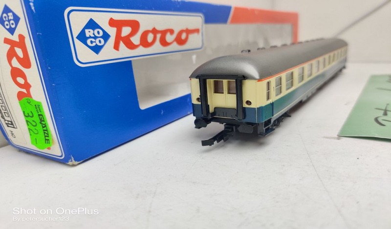 Roco H0 AC 4257A Schnellzugwagen / 1.Kl / Aüm203 / NEM / OVP