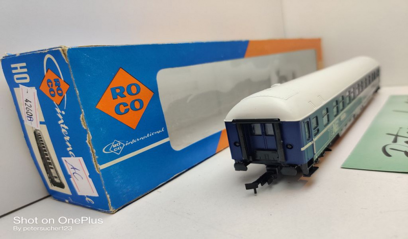 Roco H0 AC 4260B Schlafwagen "TEN" / WLABmh 33 / NEM / DB / EVP