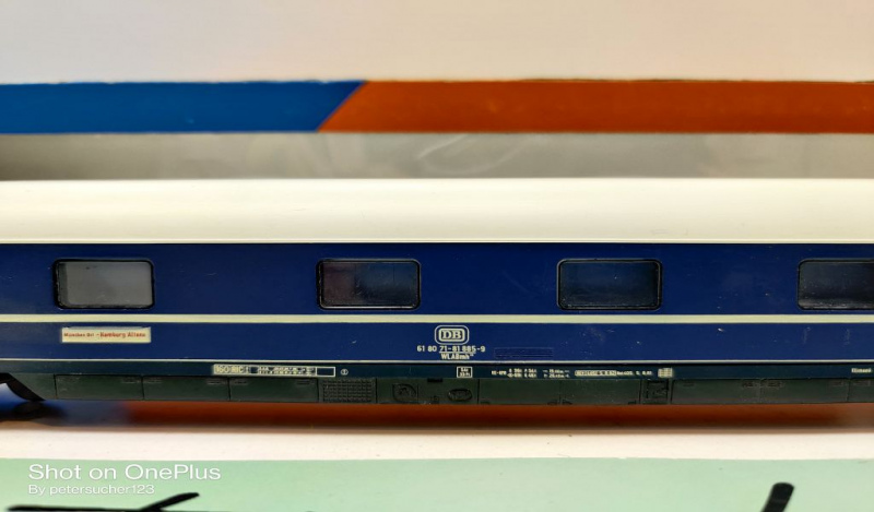 Roco H0 AC 4260B Schlafwagen "TEN" / WLABmh 33 / NEM / DB / EVP