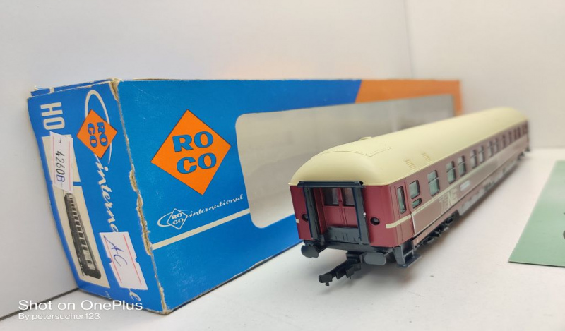 Roco H0 AC 4260C Schlafwagen "TEN" / WLABmh 33 / NEM / DB / EVP