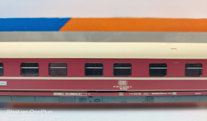 Roco H0 AC 4260C Schlafwagen "TEN" / WLABmh 33 / NEM / DB / EVP