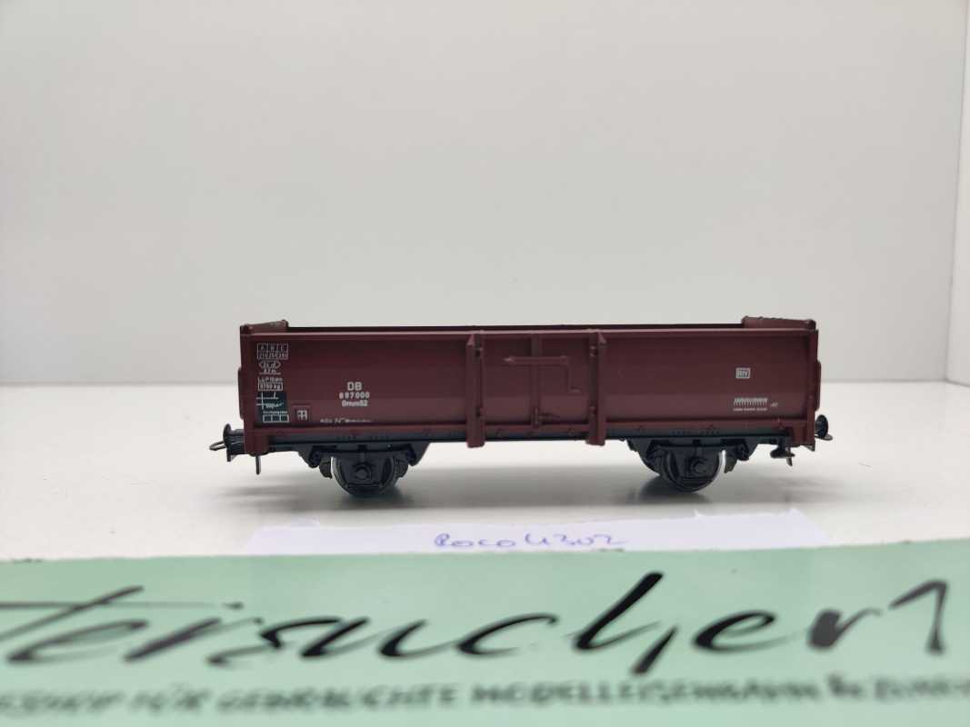 Roco H0 AC 4302 offener Güterwagen Omm52 / 897 000 / DB